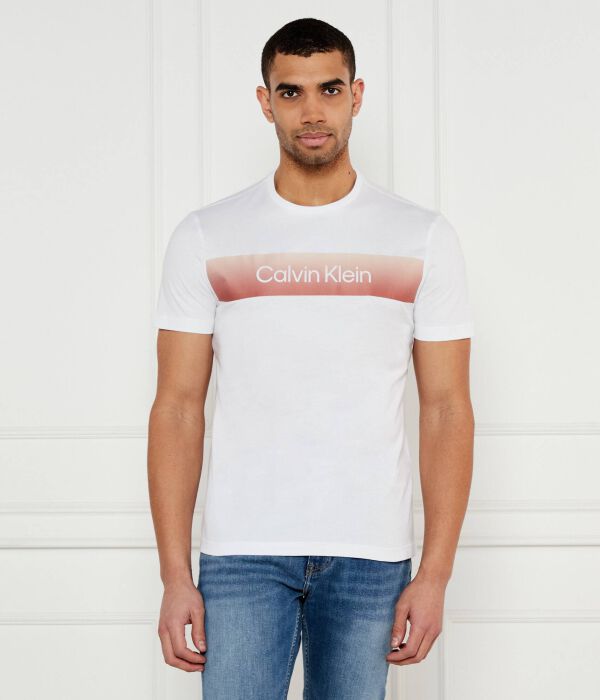 Футболка мужская Calvin Klein с полосой, белый
Футболка мужская Calvin Klein с полосой, белый