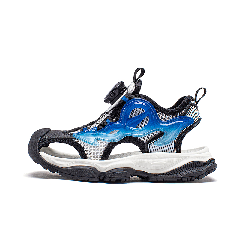 Детские сандалии с противоскользящей подошвой и амортизацией HOBIBEAR, черный/синий
Детские сандалии с противоскользящей подошвой и амортизацией HOBIBEAR, черный/синий