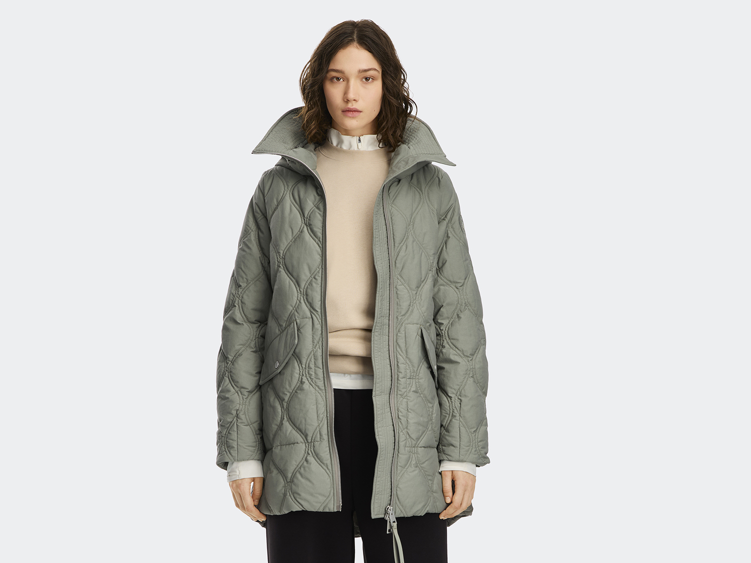 Пальто Canada Goose Alessia, Sagebrush
Пальто Canada Goose Alessia, Sagebrush