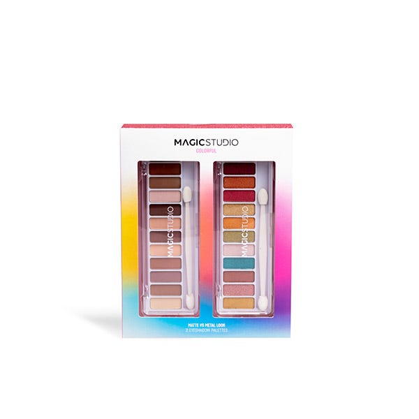 Палитра теней для век Matte And Metal MAGIC STUDIO
Палитра теней для век Matte And Metal MAGIC STUDIO