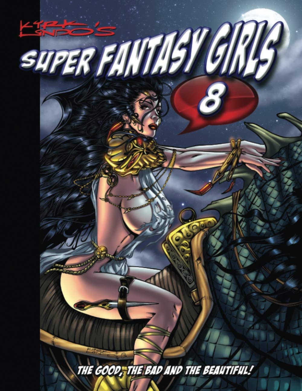 Kirk Lindo's Super Fantasy Girls #8 (Independently published)
Kirk Lindo's Super Fantasy Girls #8 (Independently published)