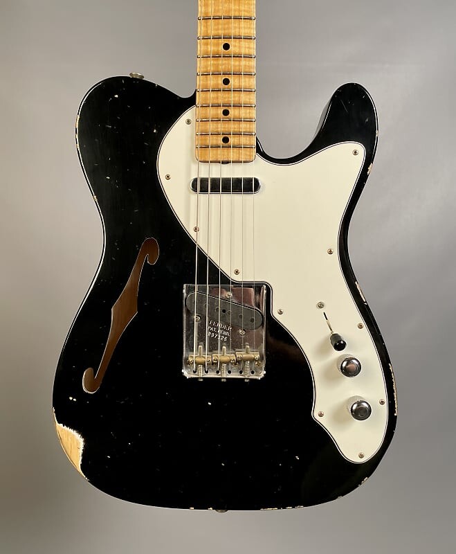 Электрогитара Fender Custom Shop 1950's Thinline Telecaster Relic Black
Электрогитара Fender Custom Shop 1950's Thinline Telecaster Relic Black