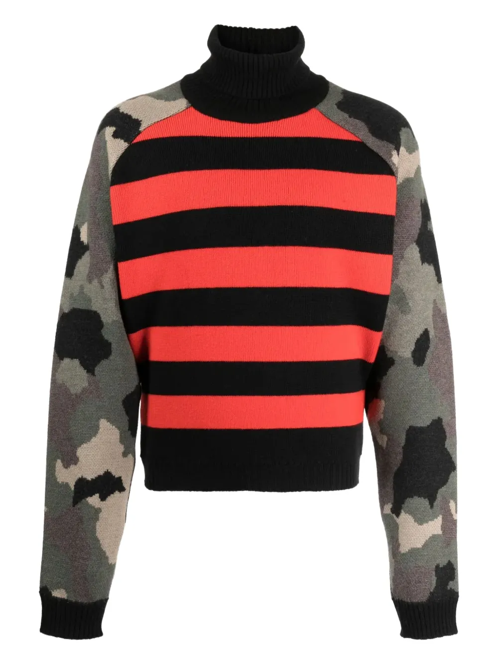 Водолазка с камуфляжным рисунком JORDANLUCA, черный
Водолазка с камуфляжным рисунком JORDANLUCA, черный