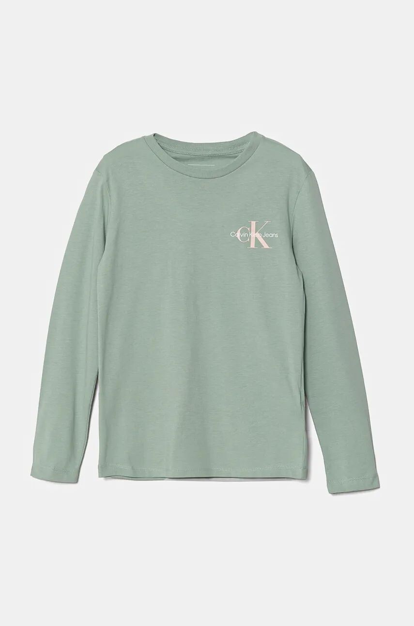 Детская футболка с длинными рукавами Calvin Klein Jeans, зеленый
Детская футболка с длинными рукавами Calvin Klein Jeans, зеленый