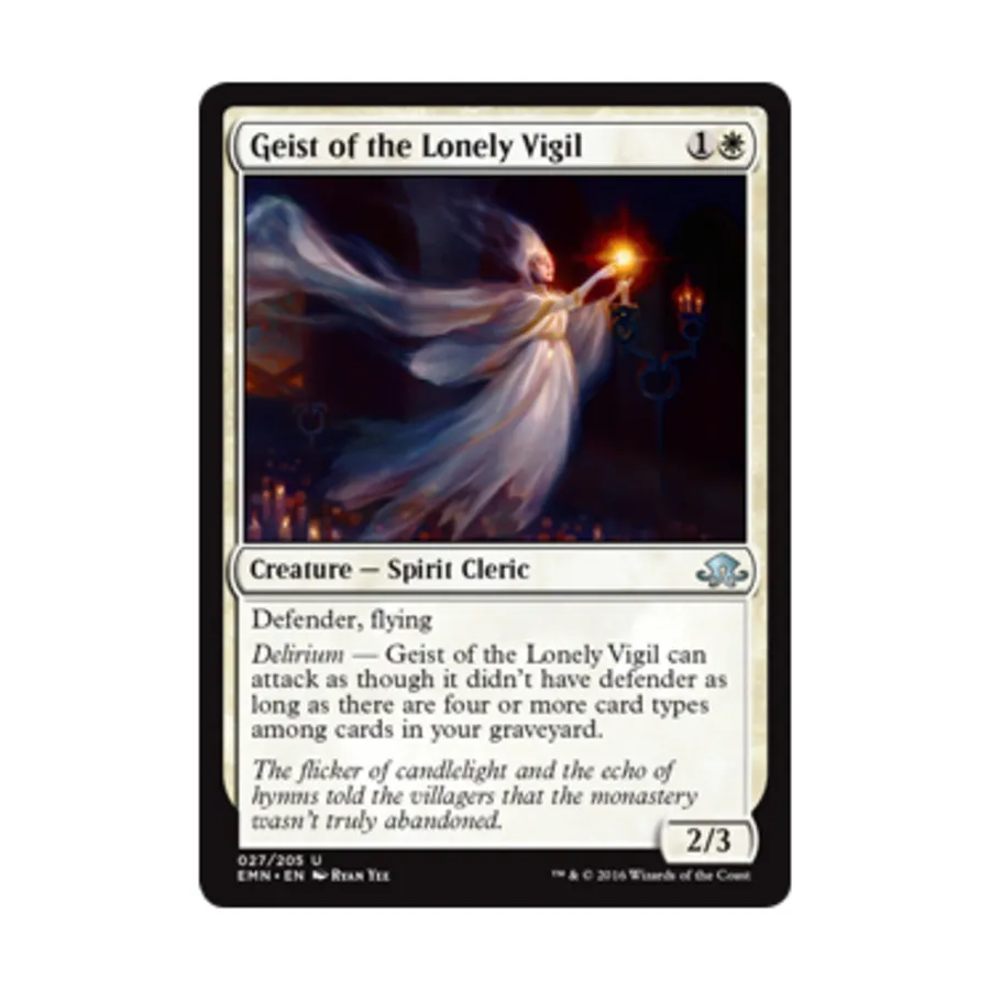 CCG Призрак одинокого бдения (U), MTG - Eldritch Moon
CCG Призрак одинокого бдения (U), MTG - Eldritch Moon