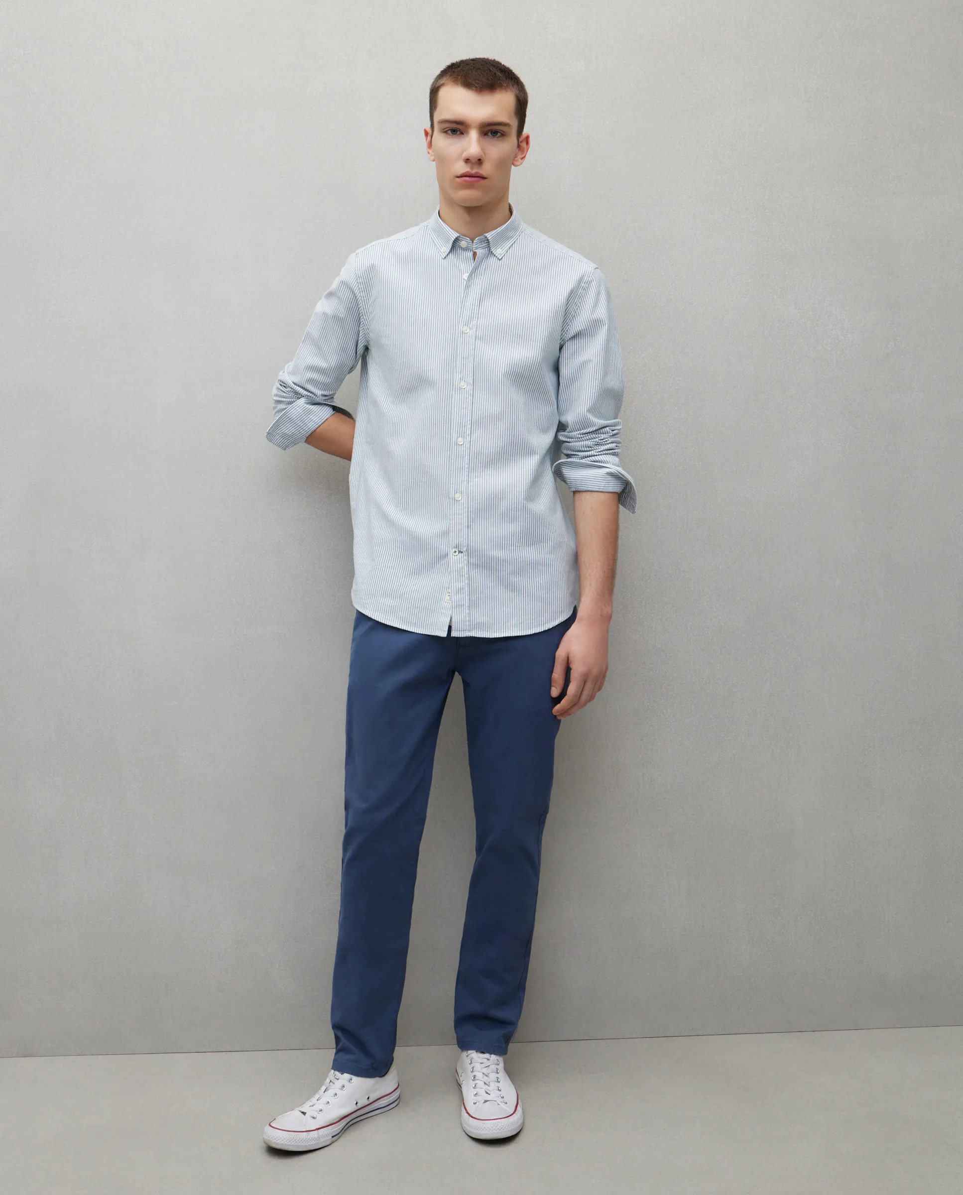 Мужские чиносы скинни стретч Easy Wear, синий
Мужские чиносы скинни стретч Easy Wear, синий