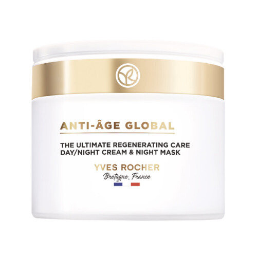 Yves Rocher, Регенерирующий крем против морщин на день и ночь и ночная маска, 75мл 
Yves Rocher, Регенерирующий крем против морщин на день и ночь и ночная маска, 75мл