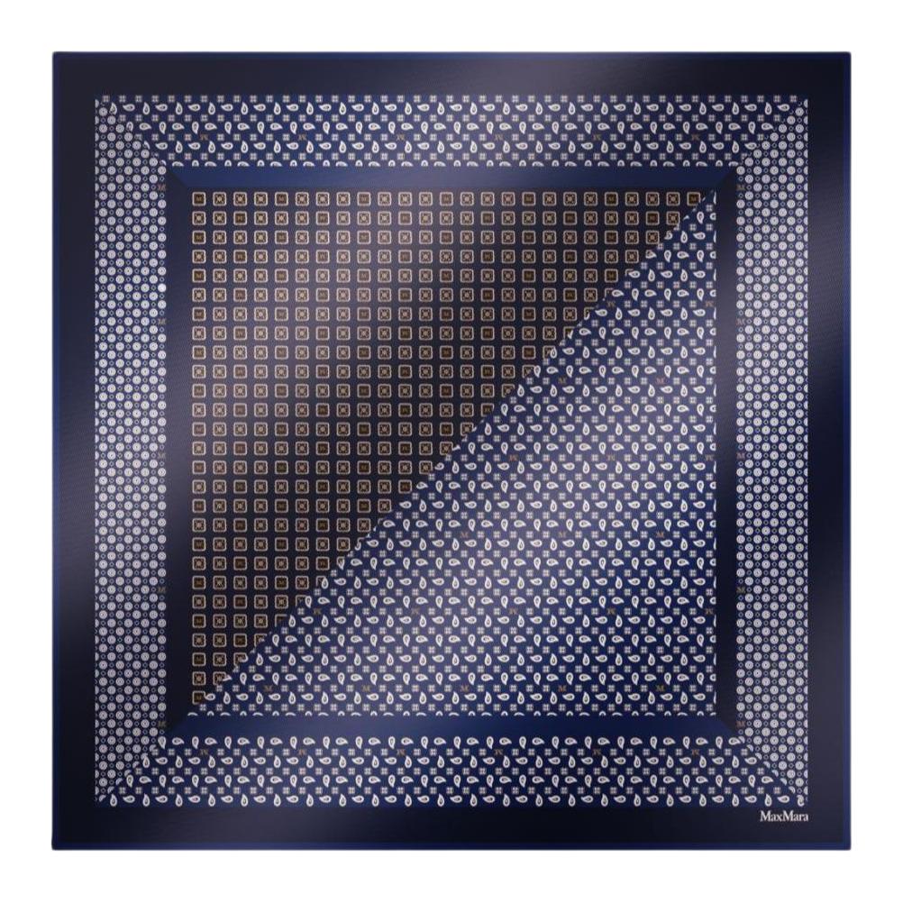 MaxMara Шелковый шарф Women's Midnight Blue
MaxMara Шелковый шарф Women's Midnight Blue