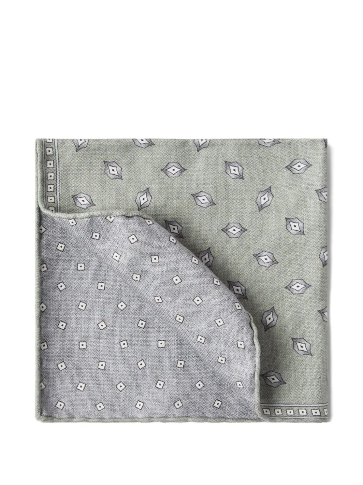 Brunello Cucinelli шелковый платок-паше, зеленый
Brunello Cucinelli шелковый платок-паше, зеленый