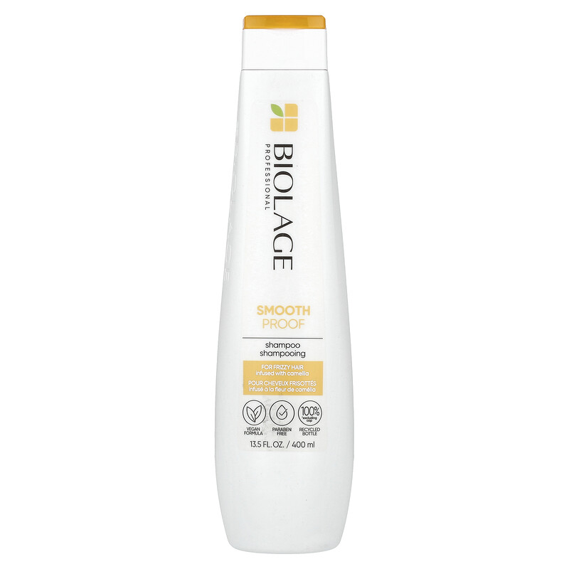 Biolage, Smooth Proof, шампунь для вьющихся волос, 400 мл (13,5 жидк. унц.)
Biolage, Smooth Proof, шампунь для вьющихся волос, 400 мл (13,5 жидк. унц.)