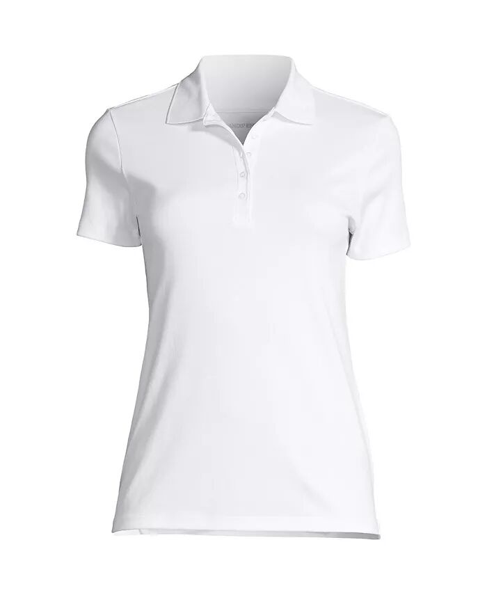 Женская рубашка-поло из хлопка Supima для высоких женщин Lands' End, белый
Женская рубашка-поло из хлопка Supima для высоких женщин Lands' End, белый