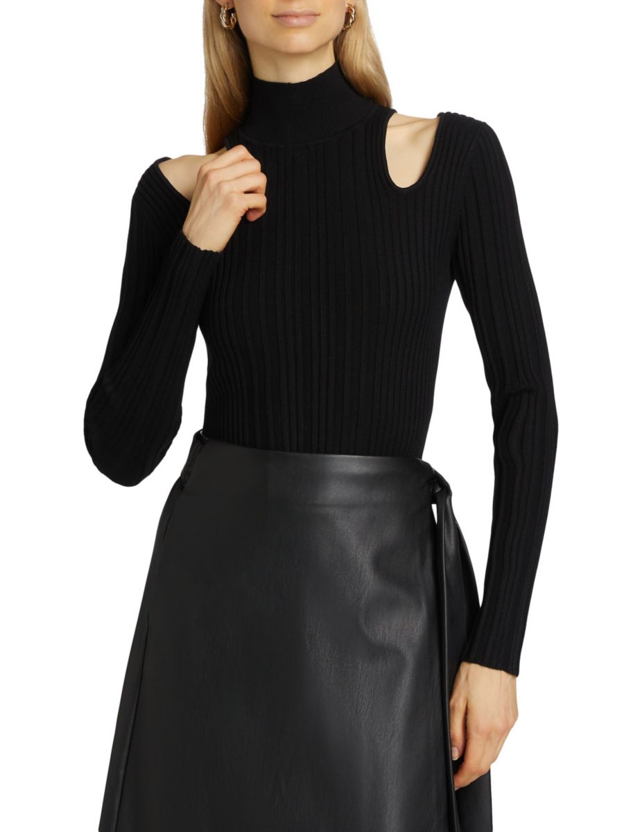 Водолазка с вырезами из трикотажа Наталия Toccin, цвет Jet
Водолазка с вырезами из трикотажа Наталия Toccin, цвет Jet