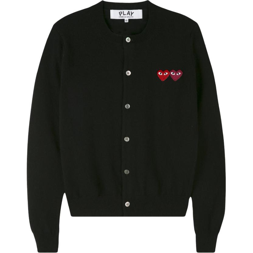 Трикотажный свитер мужской CDG Play, черный
Трикотажный свитер мужской CDG Play, черный