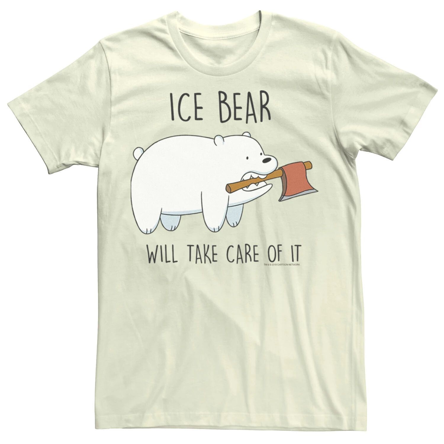 Мужская футболка с топором Cartoon Network We Bare Bears Ice Bear Take Care Of It Licensed Character
Мужская футболка с топором Cartoon Network We Bare Bears Ice Bear Take Care Of It Licensed Character