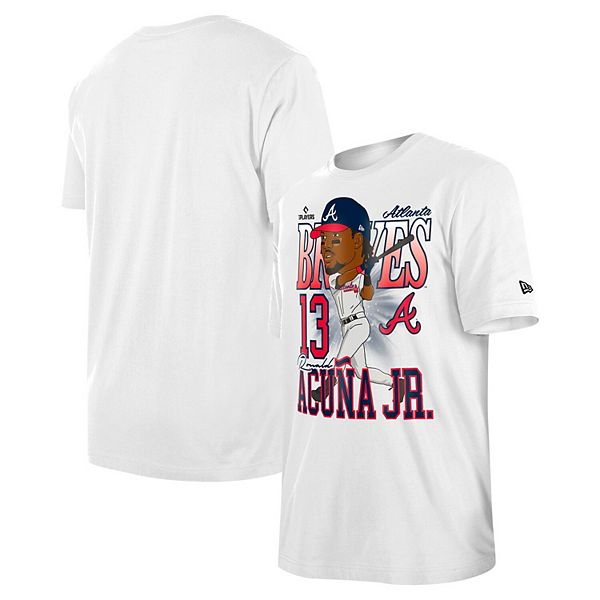 Футболка с карикатурой Ronald Acuña Jr Atlanta Braves New Era
Футболка с карикатурой Ronald Acuña Jr Atlanta Braves New Era