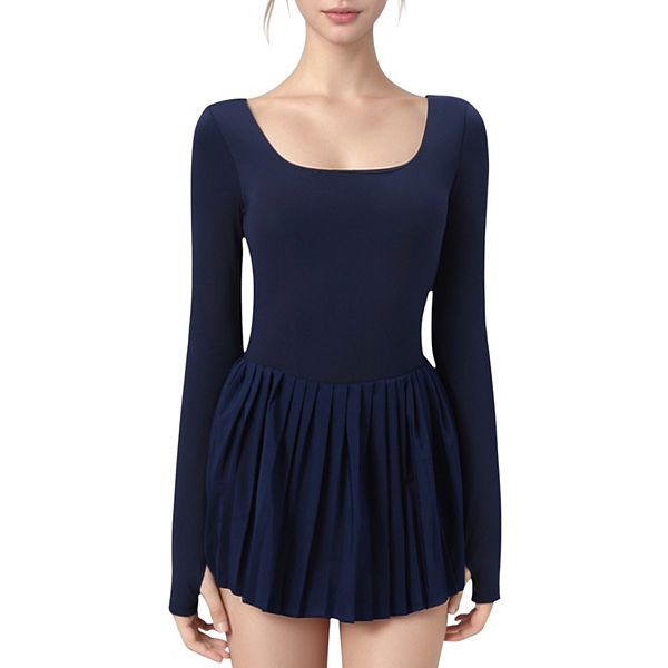Женское платье с длинным рукавом и плиссированной юбкой Anna-Kaci, Navy
Женское платье с длинным рукавом и плиссированной юбкой Anna-Kaci, Navy