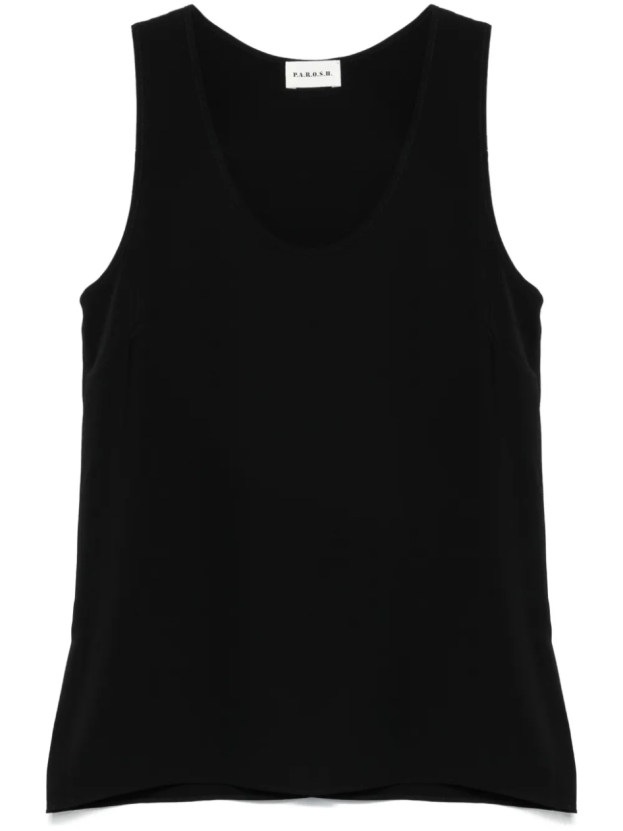 P.A.R.O.S.H. топ из ткани кади, черный
P.A.R.O.S.H. топ из ткани кади, черный