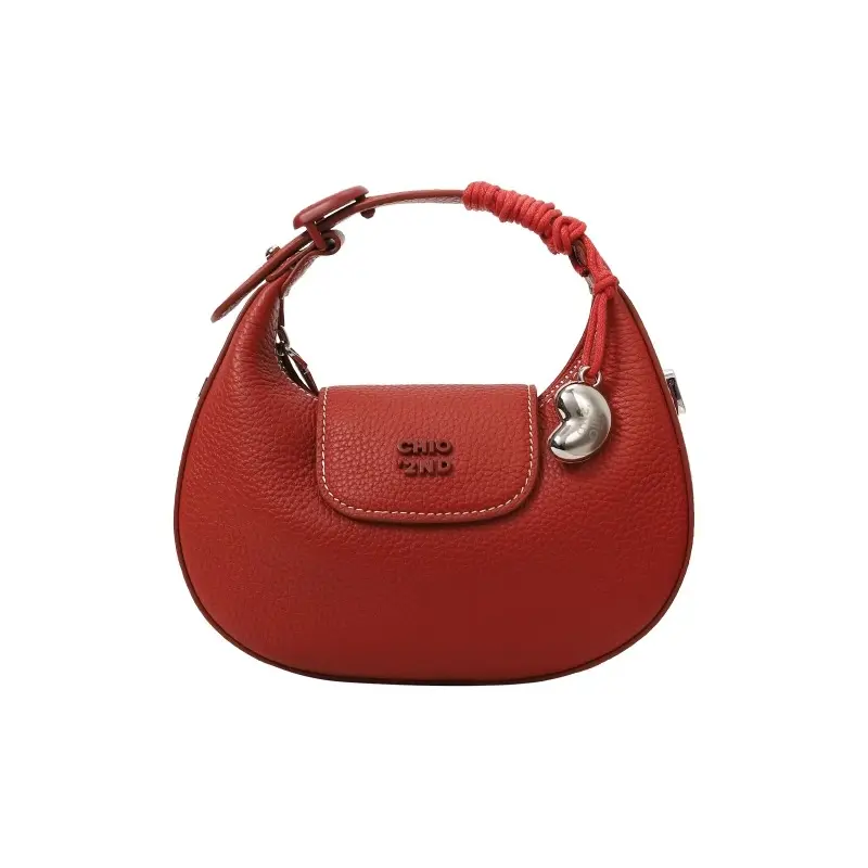 PAYOT Синтетическая кожаная наплечная сумка через плечо женская красная бежевая светло-желтая черная, Red