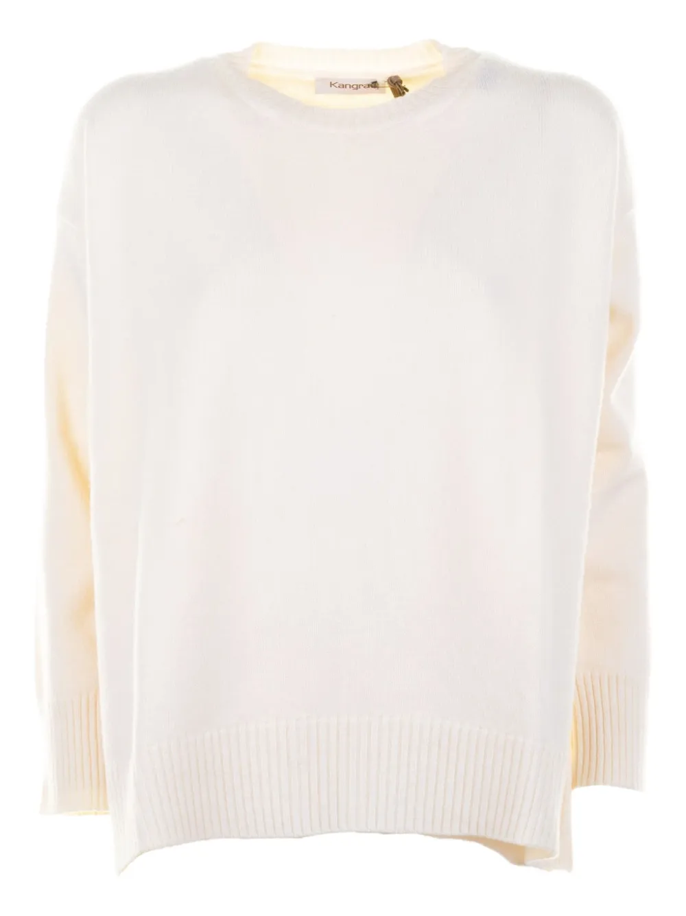 Вязаный свитер в рубчик Kangra, нейтральный
Вязаный свитер в рубчик Kangra, нейтральный