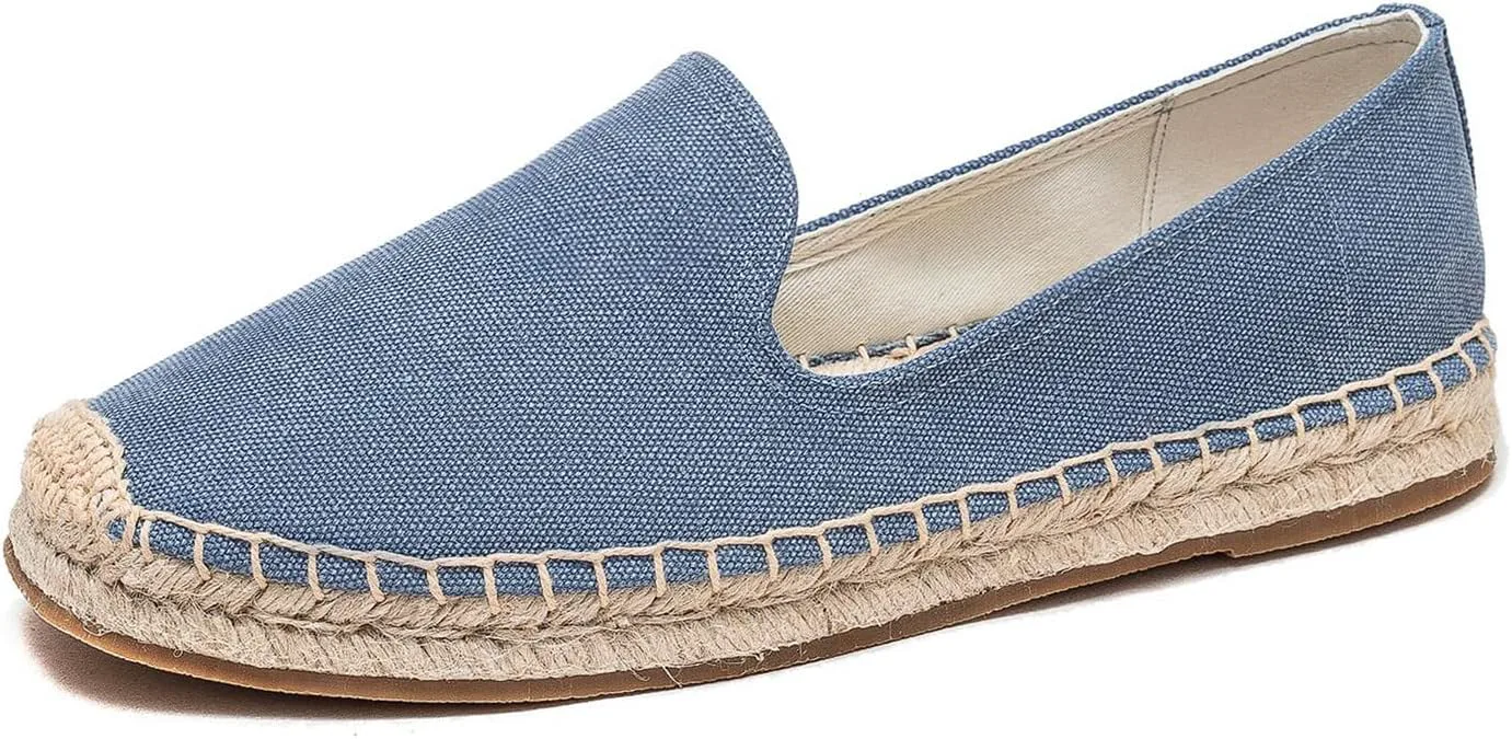 Мужские классические эспадрильи U-lite с замшевым и текстильным верхом, круглым носком, однотонные, с удобной мягкой подошвой, без шнуровки, светло-голубой
Мужские классические эспадрильи U-lite с замшевым и текстильным верхом, круглым носком, однотонные, с удобной мягкой подошвой, без шнуровки, светло-голубой