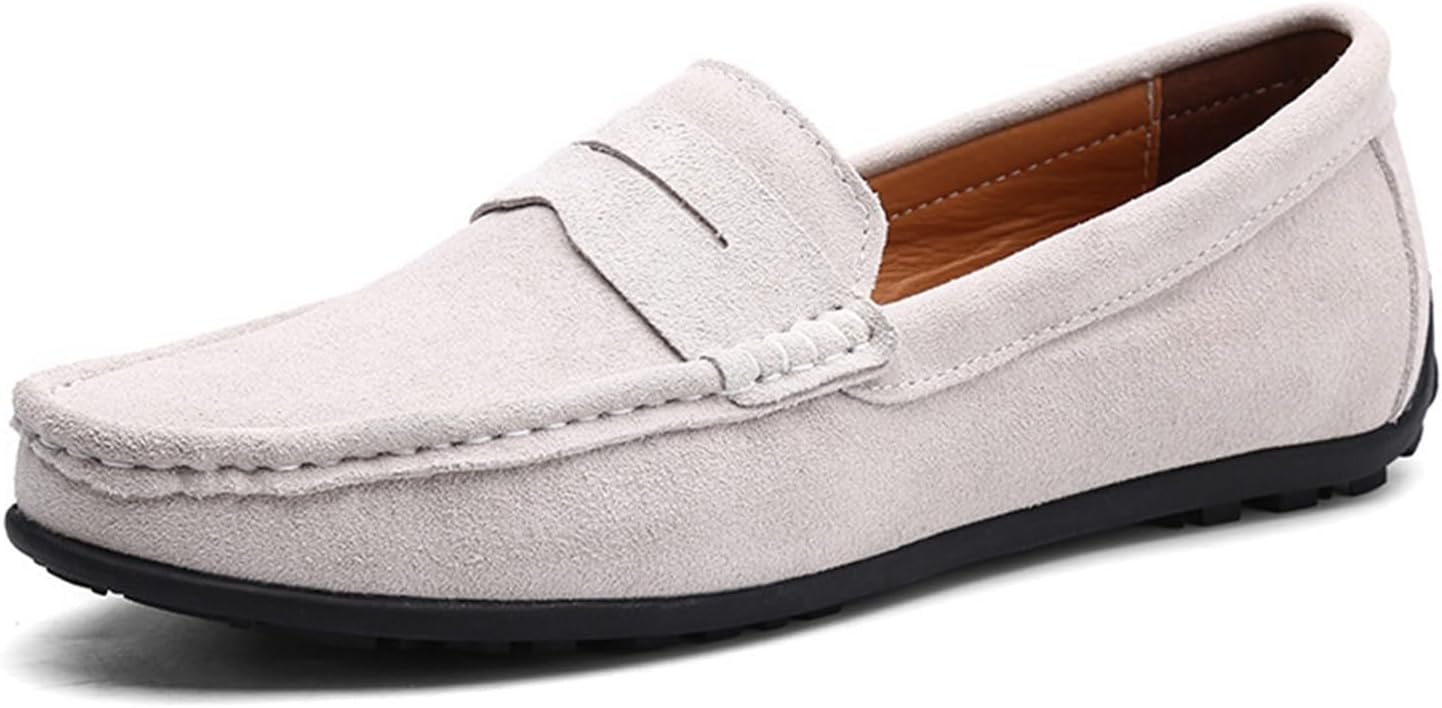 Мужские модные пенни-лоферы из замши с кожей, слипоны, повседневные туфли на плоской подошве, обувь, модные легкие ходовые туфли для мужчин Generic, белый
Мужские модные пенни-лоферы из замши с кожей, слипоны, повседневные туфли на плоской подошве, обувь, модные легкие ходовые туфли для мужчин Generic, белый