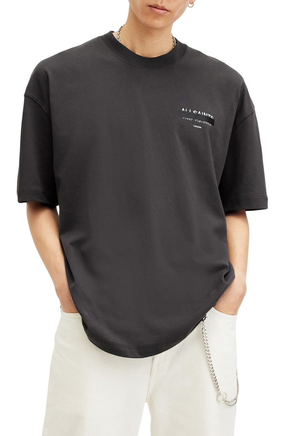 Футболка с короткими рукавами и круглым вырезом Allsaints redact All Saints, черный
Футболка с короткими рукавами и круглым вырезом Allsaints redact All Saints, черный