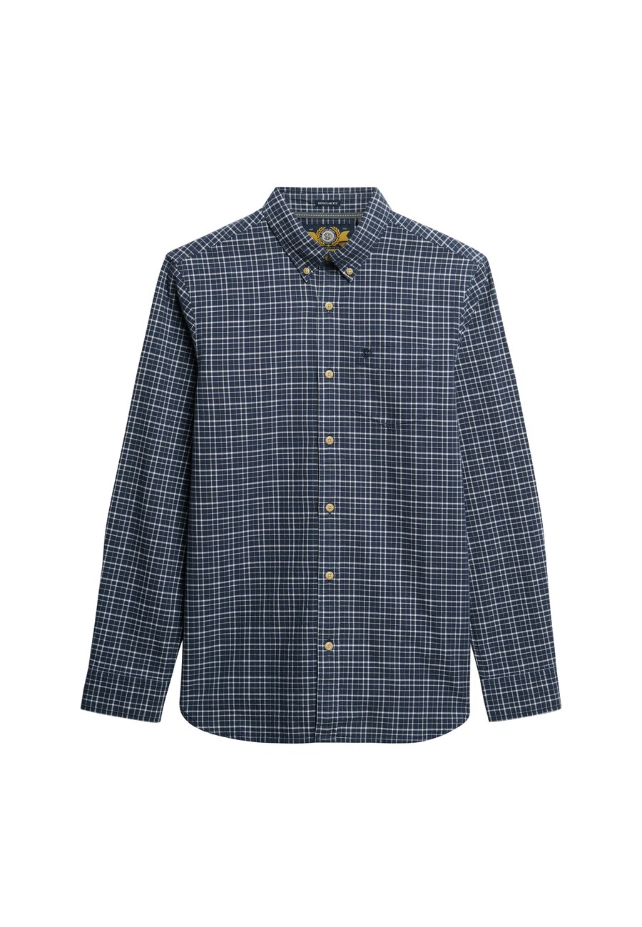 Рубашка на пуговицах классического кроя Superdry, темно-синий
Рубашка на пуговицах классического кроя Superdry, темно-синий