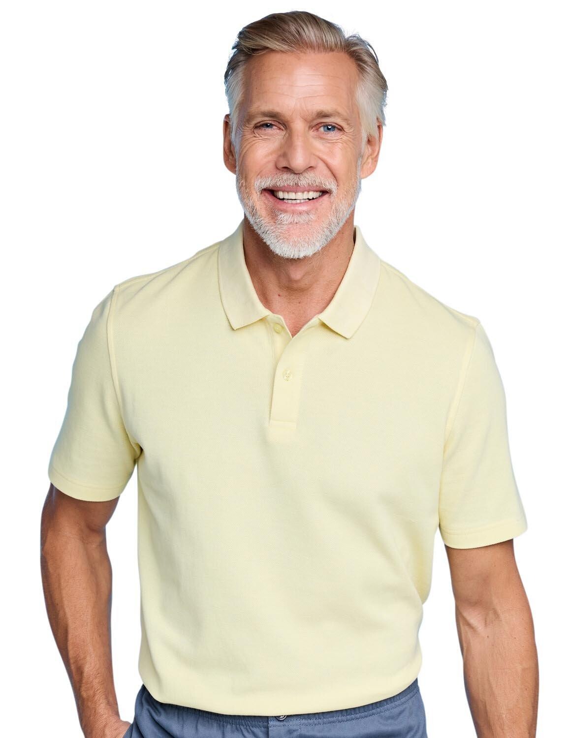 Комплект из 2 однотонных рубашек-поло из пике Pegasus, желтый, Серый, Комплект из 2 однотонных рубашек-поло из пике Pegasus, желтый
Комплект из 2 однотонных рубашек-поло из пике Pegasus, желтый, Серый, Комплект из 2 однотонных рубашек-поло из пике Pegasus, желтый