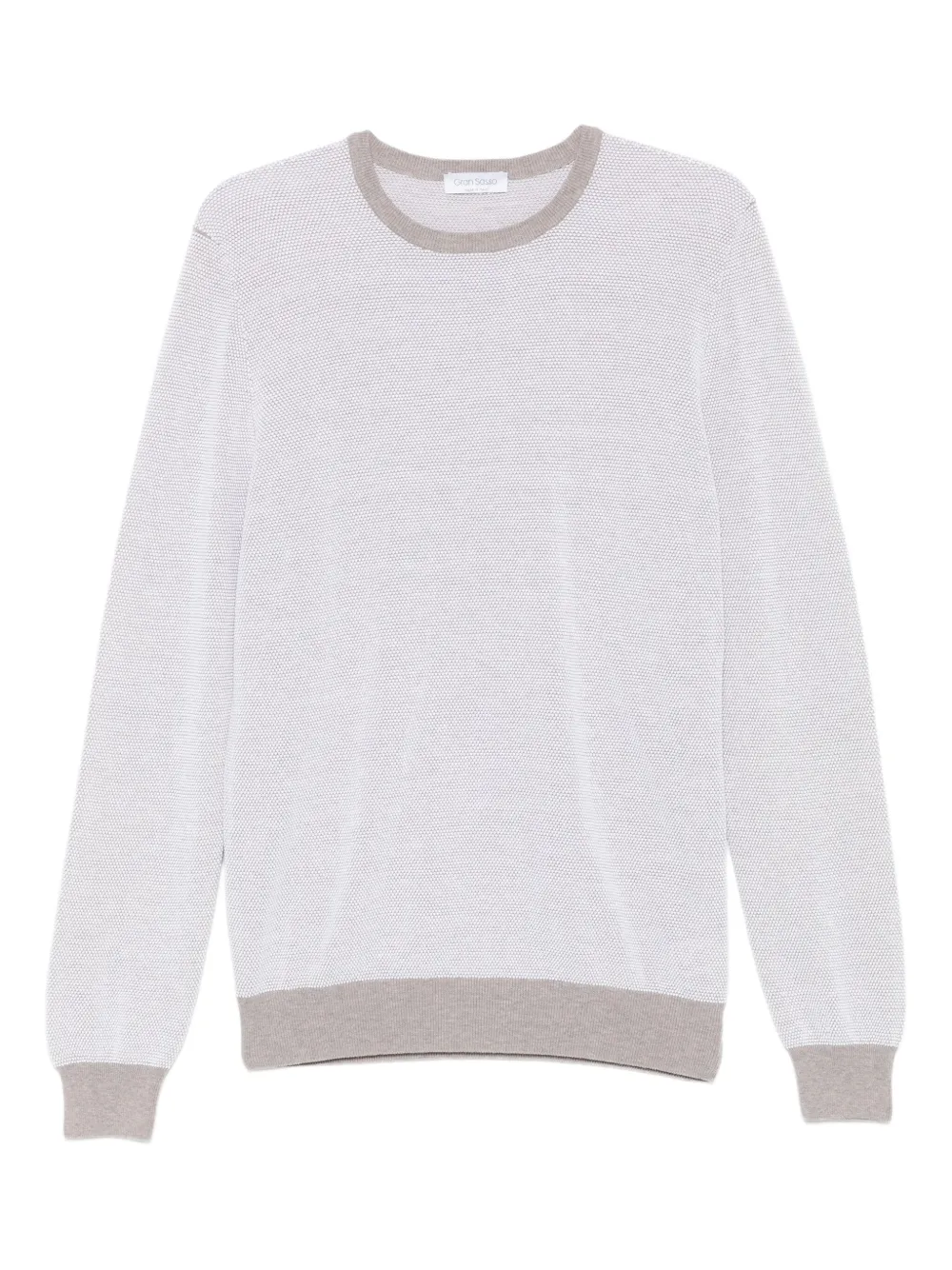 Фактурный свитер Gran Sasso, серый
Фактурный свитер Gran Sasso, серый