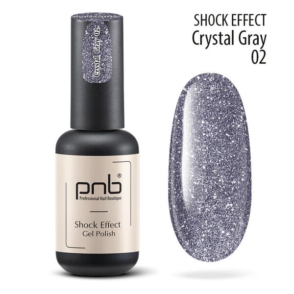 Гибридный светоотражающий лак 02 кристально-серый, 8 мл Pnb Shock effect, цвет 02 crystal
Гибридный светоотражающий лак 02 кристально-серый, 8 мл Pnb Shock effect, цвет 02 crystal