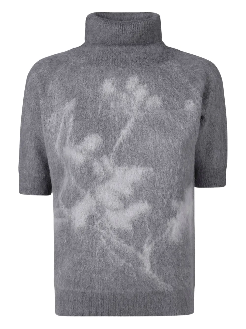 Свитер с высоким воротником и короткими рукавами Zanone, серый
Свитер с высоким воротником и короткими рукавами Zanone, серый