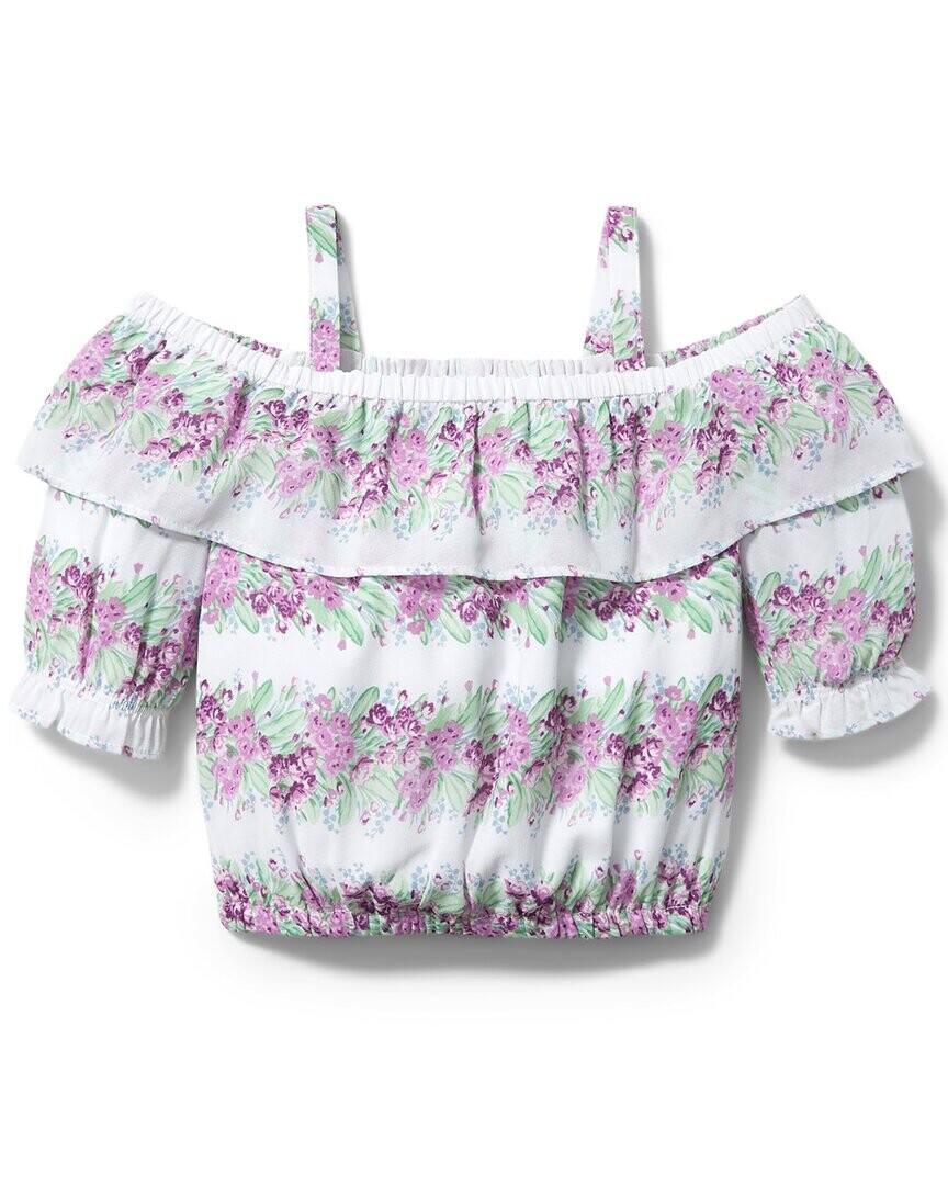 Шифоновый топ Janie and Jack с открытыми плечами, мультиколор
Шифоновый топ Janie and Jack с открытыми плечами, мультиколор