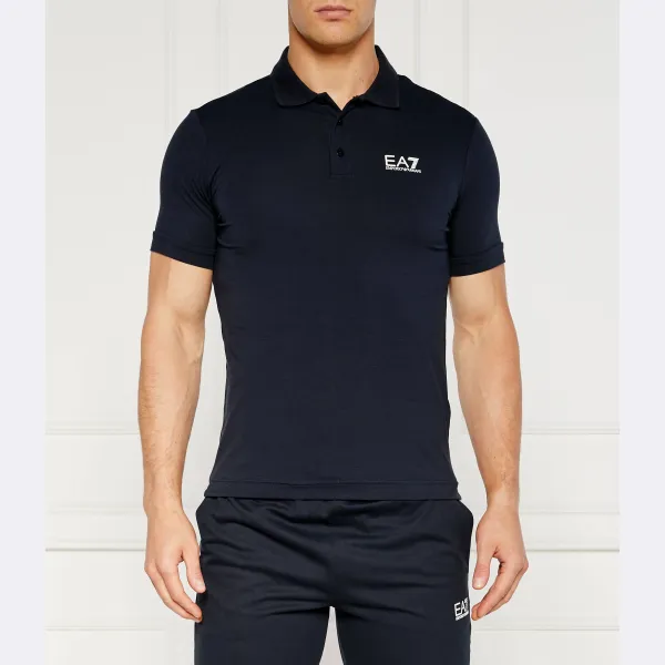 Рубашка поло стандартного кроя Ea7, синий
Рубашка поло стандартного кроя Ea7, синий