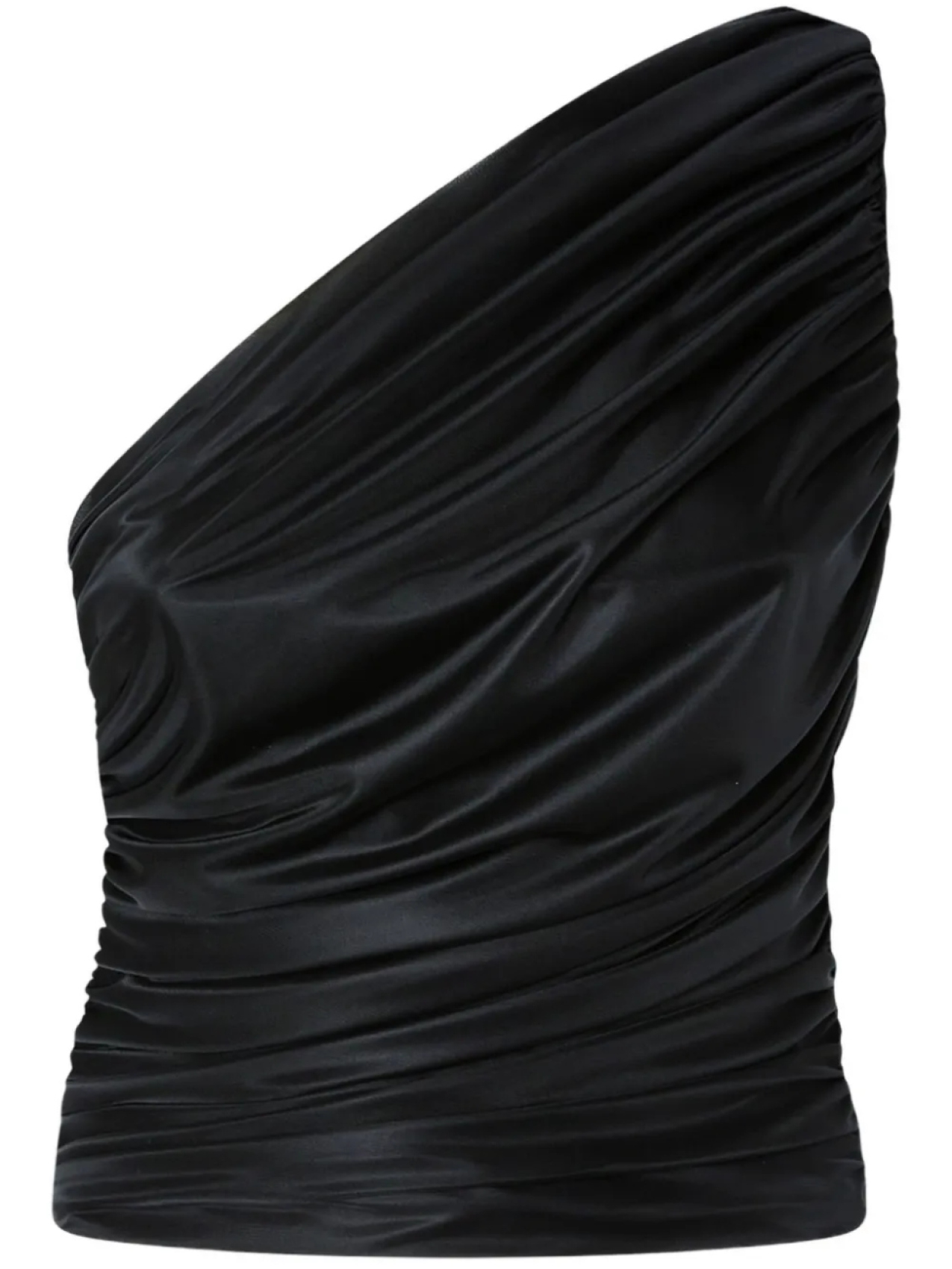 Топ из тюля на одно плечо PINKO, черный
Топ из тюля на одно плечо PINKO, черный