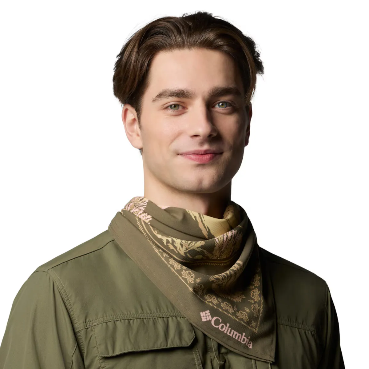 Бандана унисекс Skien Valley Columbia, зеленый 
Бандана унисекс Skien Valley Columbia, зеленый