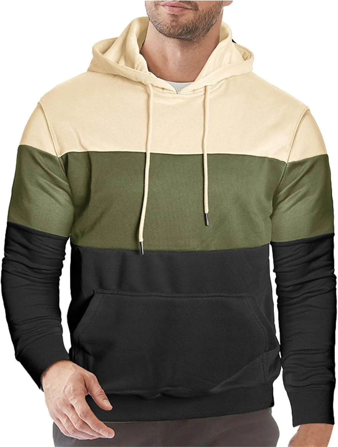 Мужской флисовый худи с карманом
Мужской флисовый худи с карманом