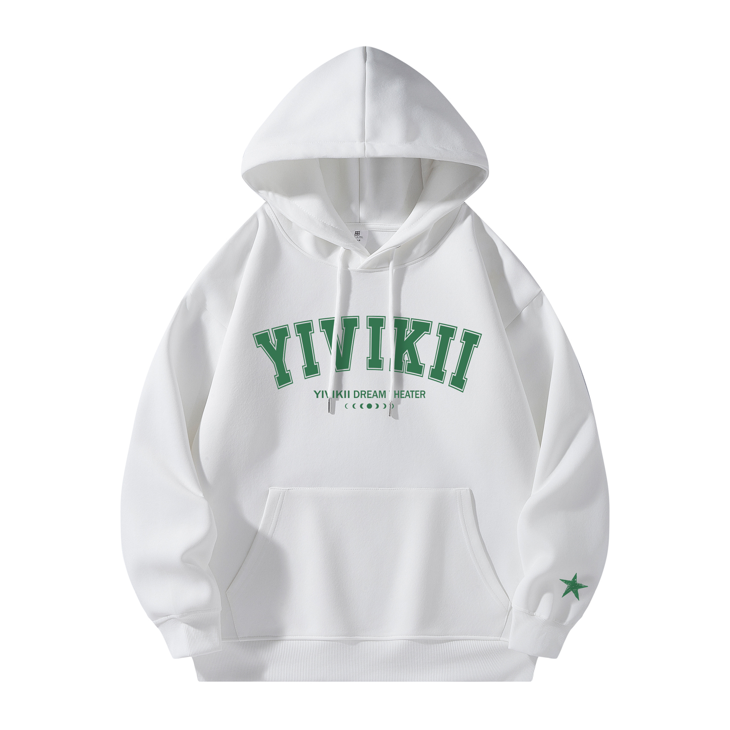 Свитшот мужской YIVIKII, белый
Свитшот мужской YIVIKII, белый