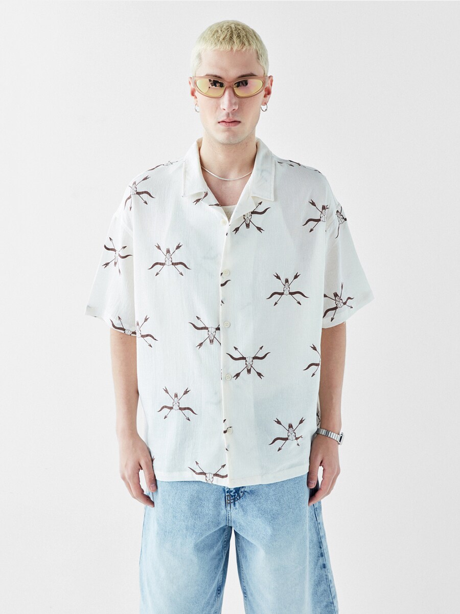 Удобная рубашка на пуговицах VAMOS CLO, белый
Удобная рубашка на пуговицах VAMOS CLO, белый