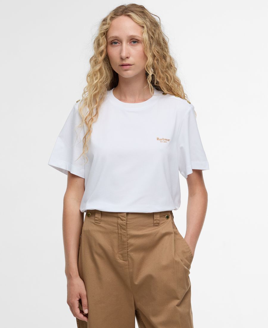 Женская футболка с круглым вырезом Marla Barbour, White, Белый, Женская футболка с круглым вырезом Marla Barbour, White
Женская футболка с круглым вырезом Marla Barbour, White, Белый, Женская футболка с круглым вырезом Marla Barbour, White