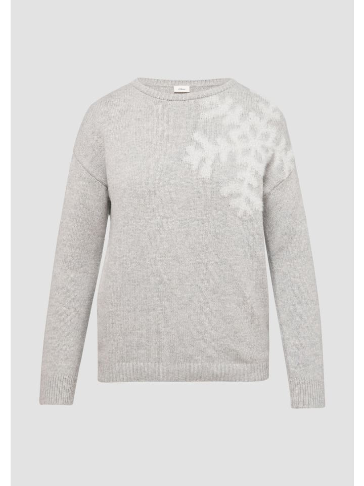 Вязаный свитер цвета 9400_серый меланж s.Oliver
Вязаный свитер цвета 9400_серый меланж s.Oliver