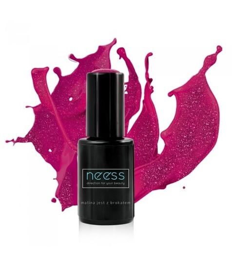 Гибридный лак для ногтей, 7563 Raspberry Jest с блестками, 4 мл Neess
Гибридный лак для ногтей, 7563 Raspberry Jest с блестками, 4 мл Neess