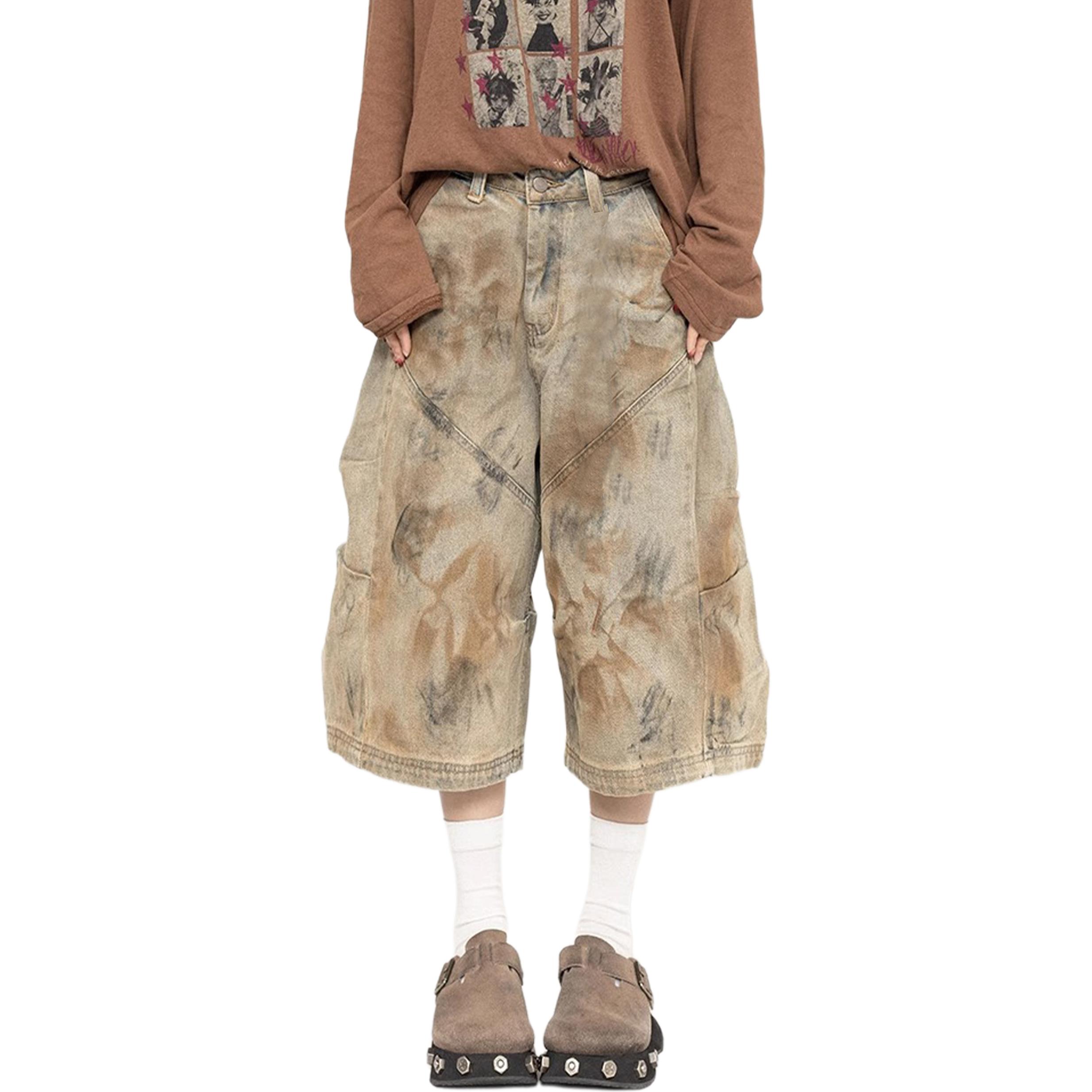 ZIAREL Джинсовые шорты Unisex Yellow Mud Moderate
ZIAREL Джинсовые шорты Unisex Yellow Mud Moderate