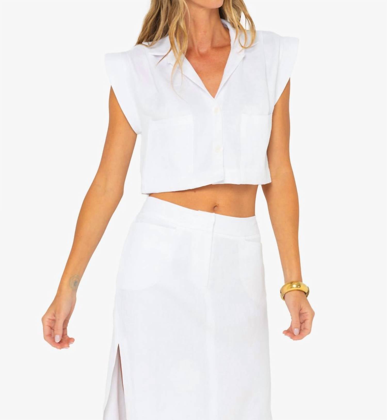 Топ Preen в белом цвете JBQ
Топ Preen в белом цвете JBQ