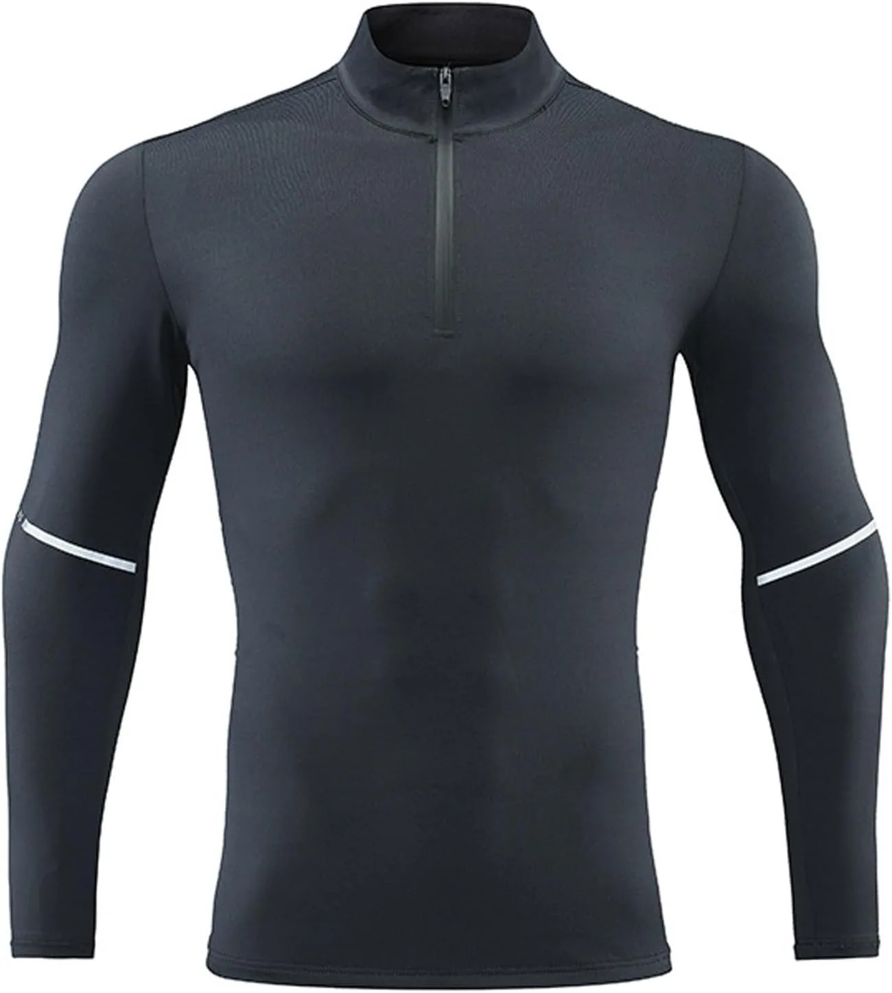 Ctreela мужская футболка с длинным рукавом Slim Fit Performance, с молнией на четверть и воротником-стойкой
Ctreela мужская футболка с длинным рукавом Slim Fit Performance, с молнией на четверть и воротником-стойкой