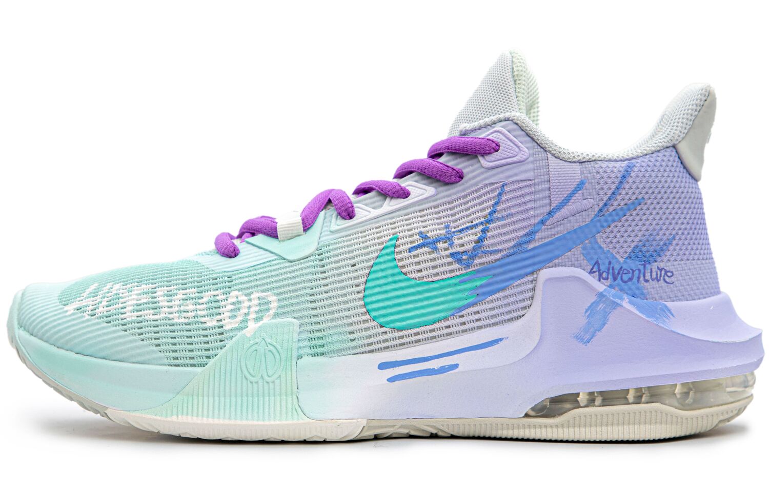 Nike Air Max Impact 3 Модный край Амортизация Противоскользящие и Износостойкие Низкие Баскетбольные Кроссовки Мужские Голубые Фиолетовые
Nike Air Max Impact 3 Модный край Амортизация Противоскользящие и Износостойкие Низкие Баскетбольные Кроссовки Мужские Голубые Фиолетовые