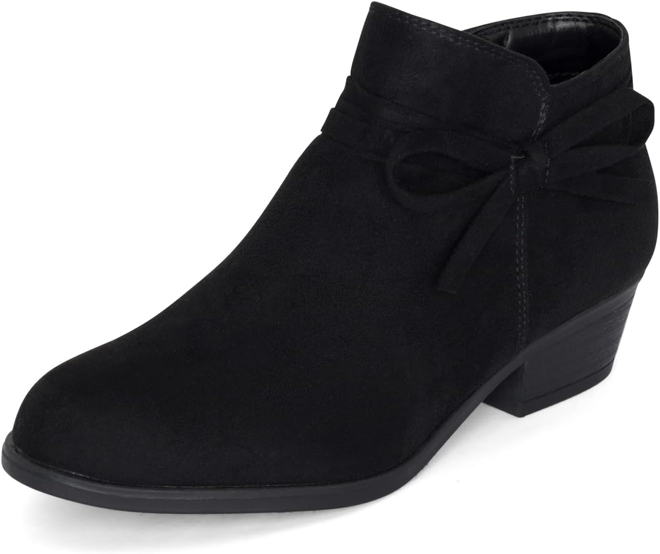 СТИЛЬНЫЕ S MIRLO-K ~ Ботильоны для девочек с низким каблуком, заостренным носком, боковой молнией и бантиком STYLISH S, Blk Suede
СТИЛЬНЫЕ S MIRLO-K ~ Ботильоны для девочек с низким каблуком, заостренным носком, боковой молнией и бантиком STYLISH S, Blk Suede