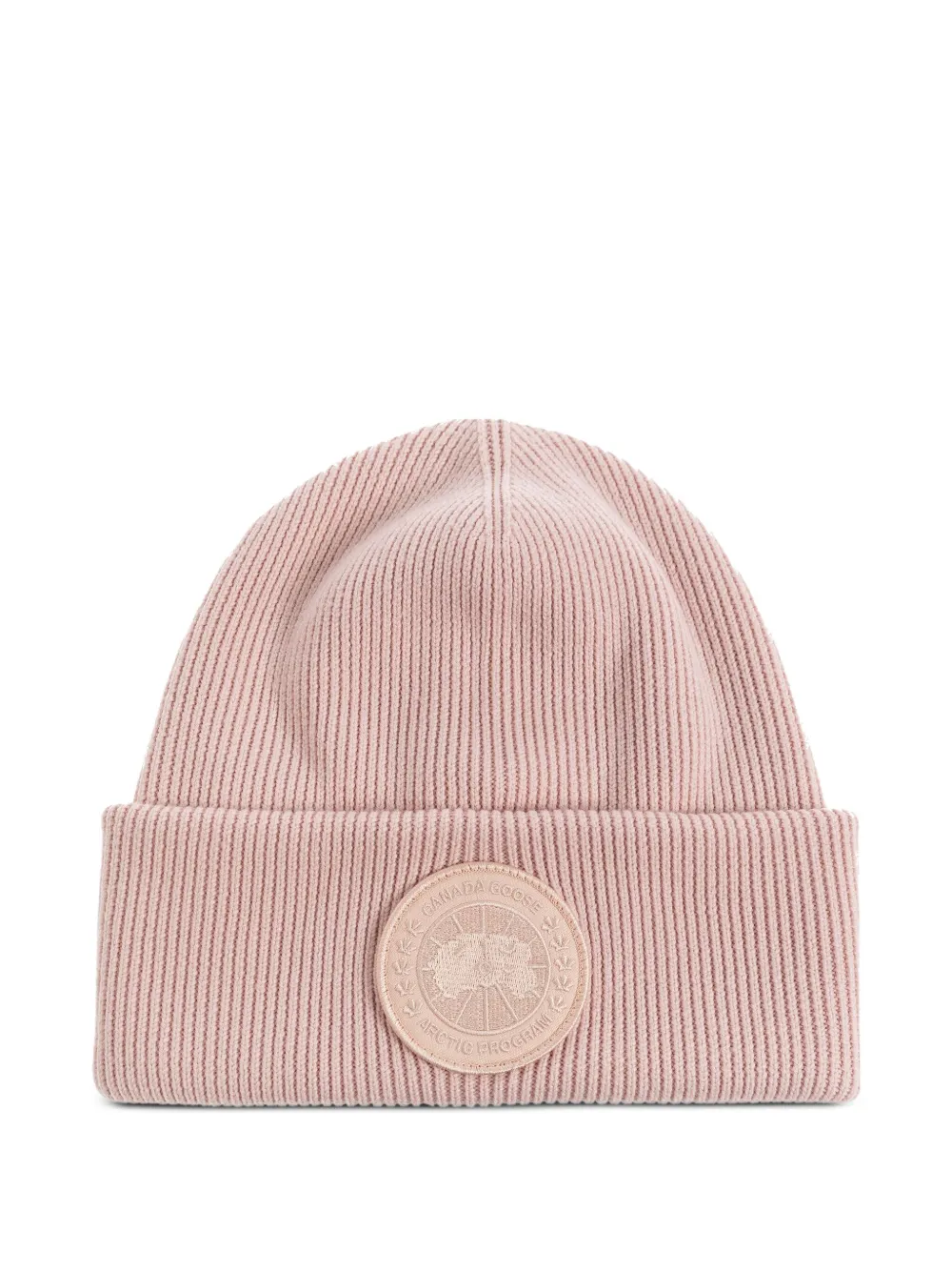 Шапка бини в рубчик с логотипом Canada Goose, розовый
Шапка бини в рубчик с логотипом Canada Goose, розовый