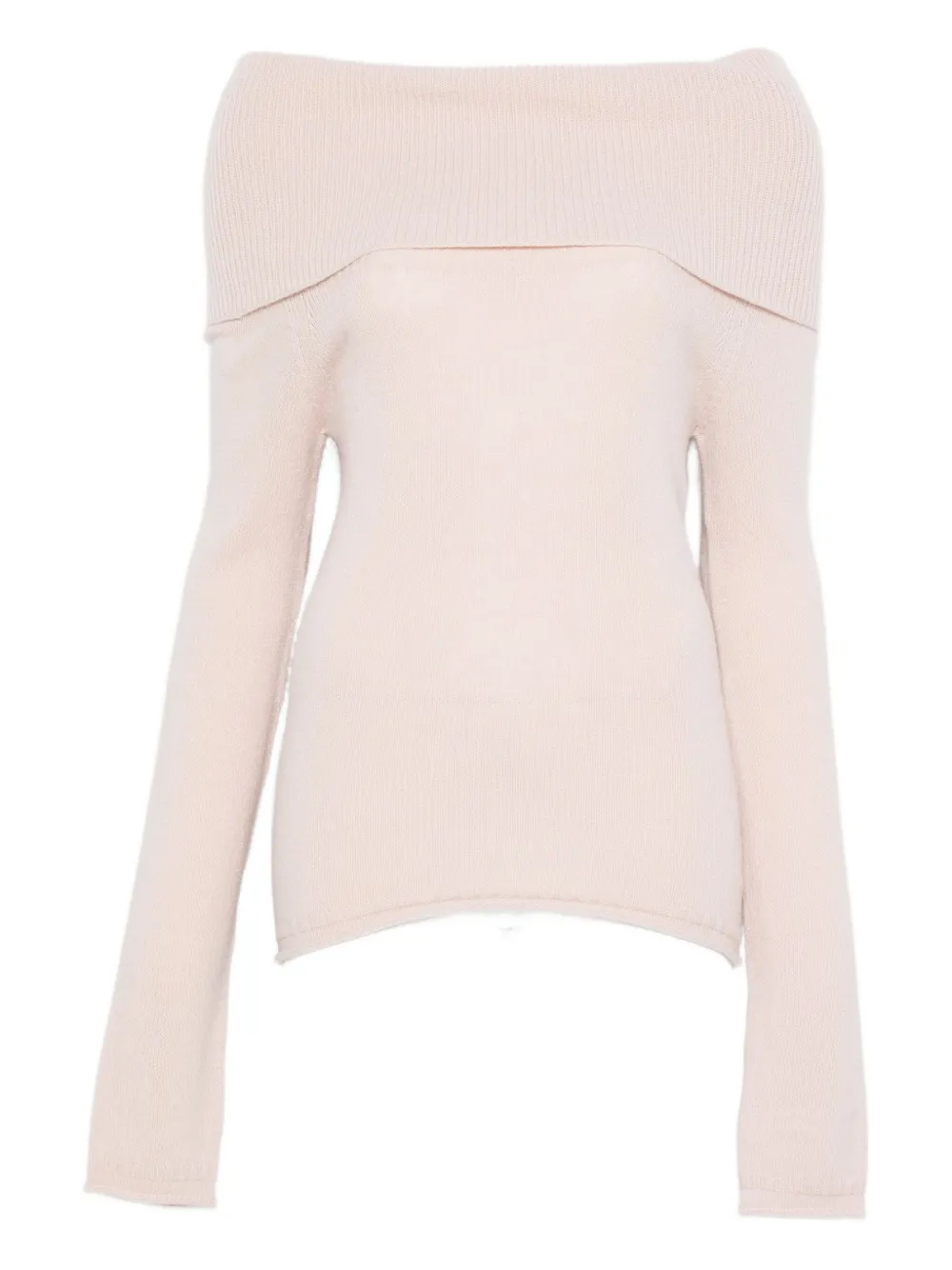 Свитер с открытыми плечами Roberto Collina, розовый
Свитер с открытыми плечами Roberto Collina, розовый