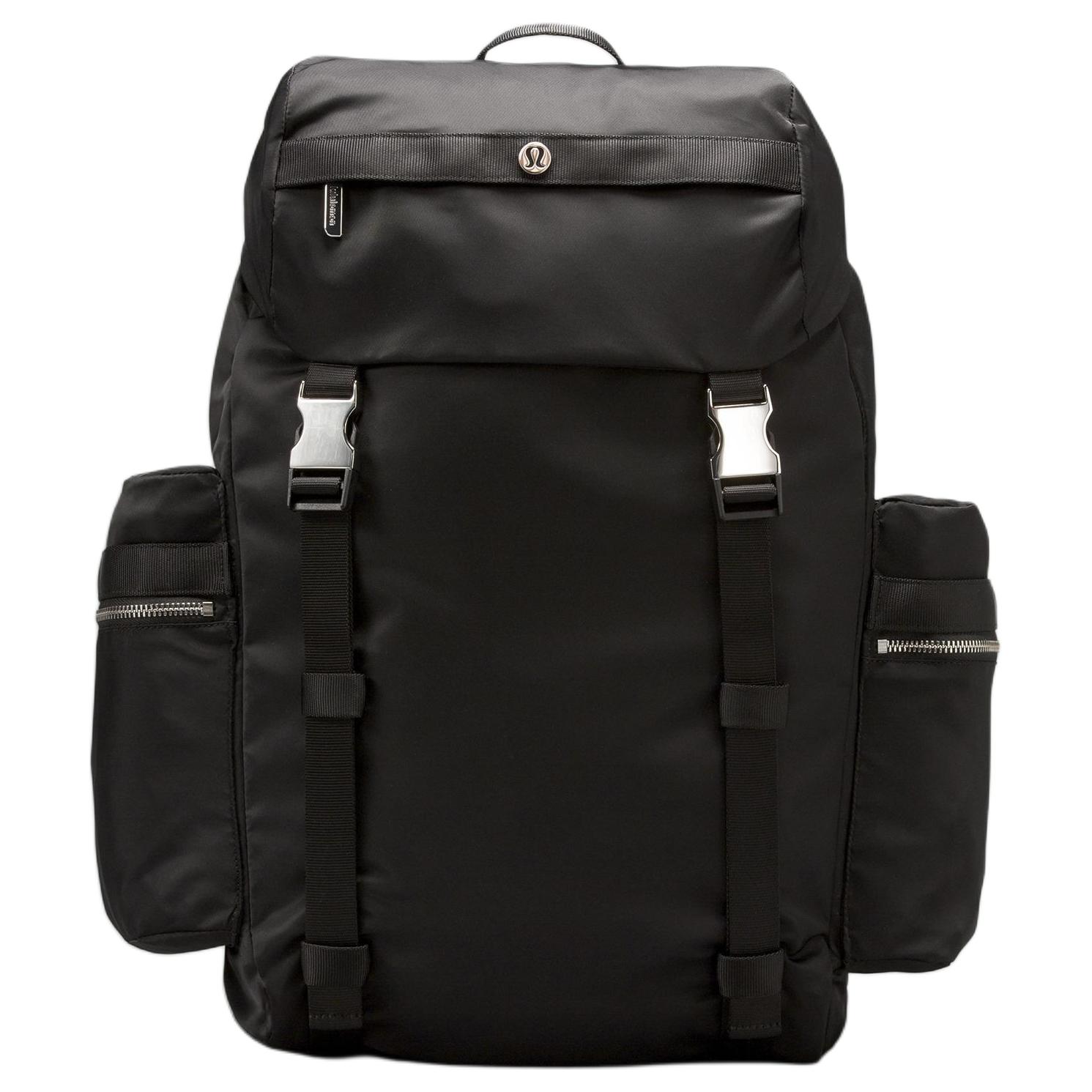 Lululemon Нейлоновый рюкзак обычный унисекс черный, Black
Lululemon Нейлоновый рюкзак обычный унисекс черный, Black