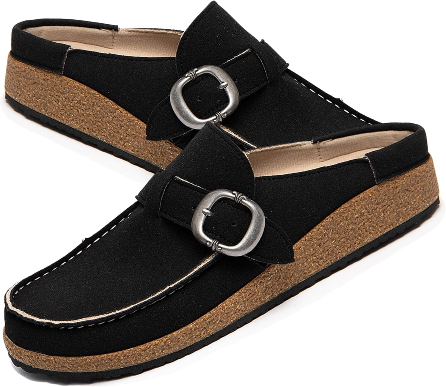 Женские повседневные мюли и сабо с легкой посадкой, с мягкой подошвой из пены памяти, для женщин и мужчин с нескользящей подошвой, для дома и улицы, поддерживающие комфортную подошву из пробки, мюли для женщин 2025 Beranmey, черный
Женские повседневные мюли и сабо с легкой посадкой, с мягкой подошвой из пены памяти, для женщин и мужчин с нескользящей подошвой, для дома и улицы, поддерживающие комфортную подошву из пробки, мюли для женщин 2025 Beranmey, черный